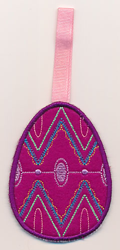 Easter Egg Treat Holder 4 (In-the-Hoop)