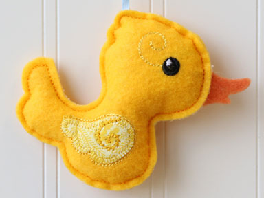 Duck Stuffie (In-the-Hoop)