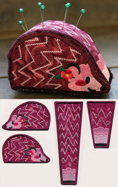 Hedgehog Pincushion (In-the-Hoop)