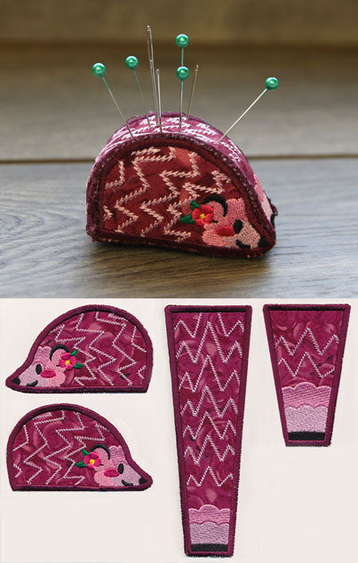 Hedgehog Pincushion (In-the-Hoop)