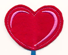 Heart Topper (In-the-Hoop)