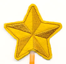 Shining Star Topper (In-the-Hoop)