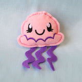 Sea Life Jellyfish Stuffie (In-the-Hoop)