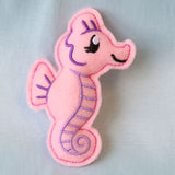Sea Life Seahorse Stuffie (In-the-Hoop)