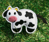 Cow Barnyard Stuffie (In-the-Hoop)