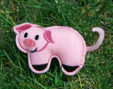 Pig Barnyard Stuffie (In-the-Hoop)