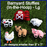 A Barnyard Stuffies (In-the-Hoop) Design Pack