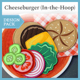A Cheeseburger (In-the-Hoop) Design Pack