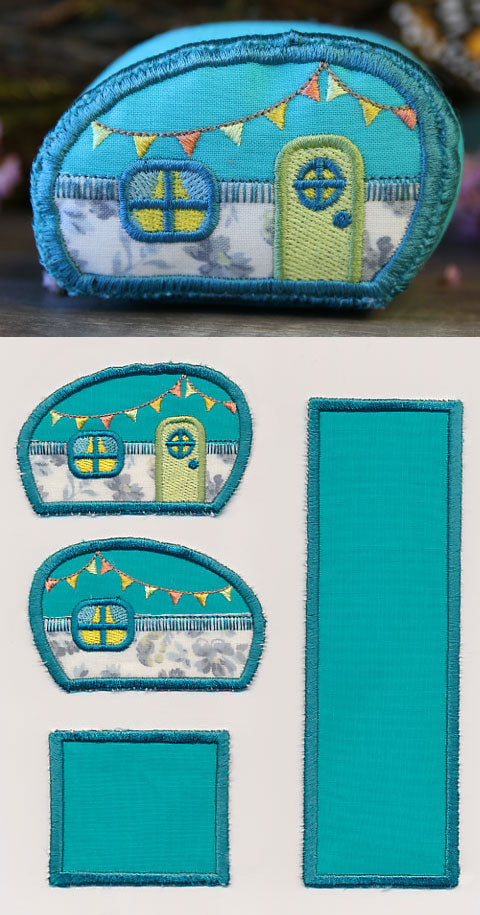 Camper Pincushion (In-the-Hoop)