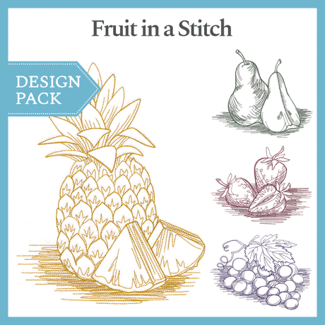 A Fruit in a Stitch Design Pack
