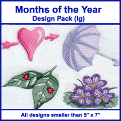 A Months of the Year Design Pack