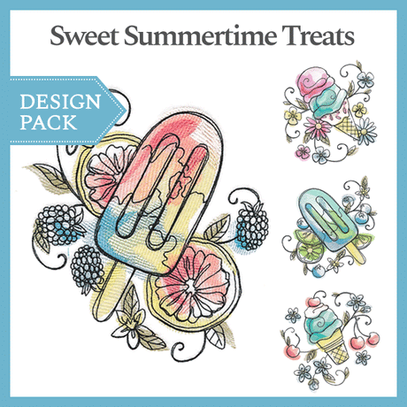 A Sweet Summertime Treats Design Pack
