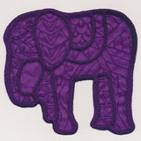 Elephant Organza Accent (In-the-Hoop)
