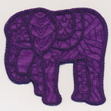 Elephant Organza Accent (In-the-Hoop)