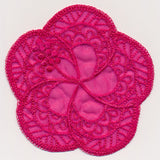 Hibiscus Organza Accent (In-the-Hoop)