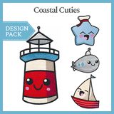 A Coastal Cuties Design Pack