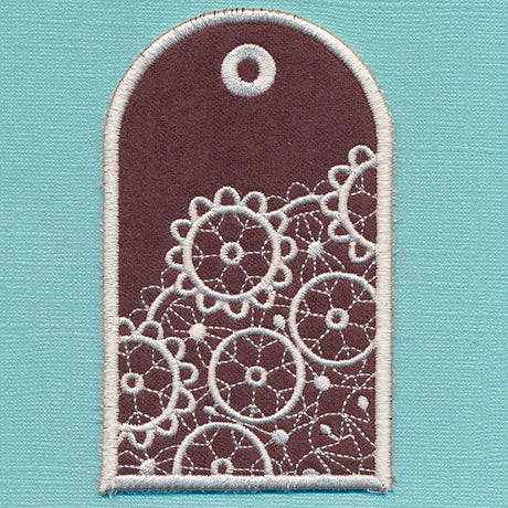 Light and Lovely Gift Tag (In-the-Hoop)