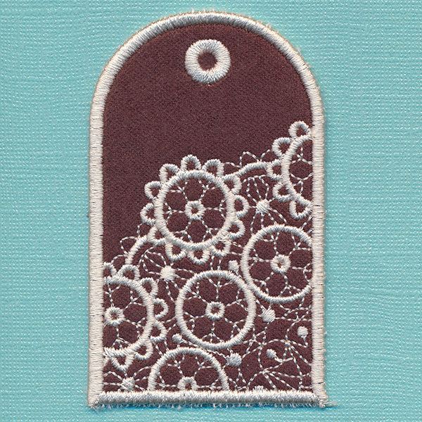 Light and Lovely Gift Tag (In-the-Hoop)