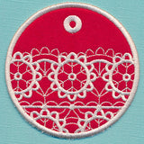 Light and Lovely Ornament Tag (In-the-Hoop)