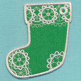 Light and Lovely Stocking Tag (In-the-Hoop)