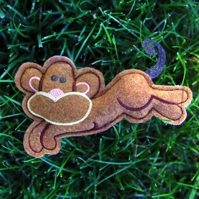 Safari Monkey Stuffie (In-the-Hoop)
