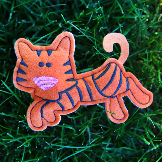 Safari Tiger Stuffie (In-the-Hoop)