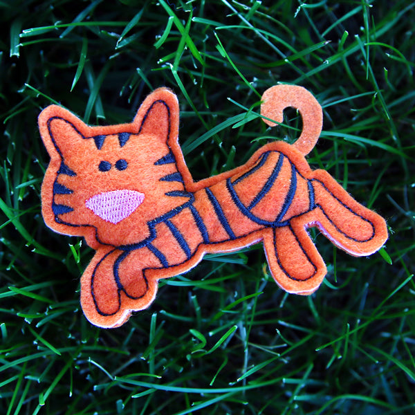 Safari Tiger Stuffie (In-the-Hoop)