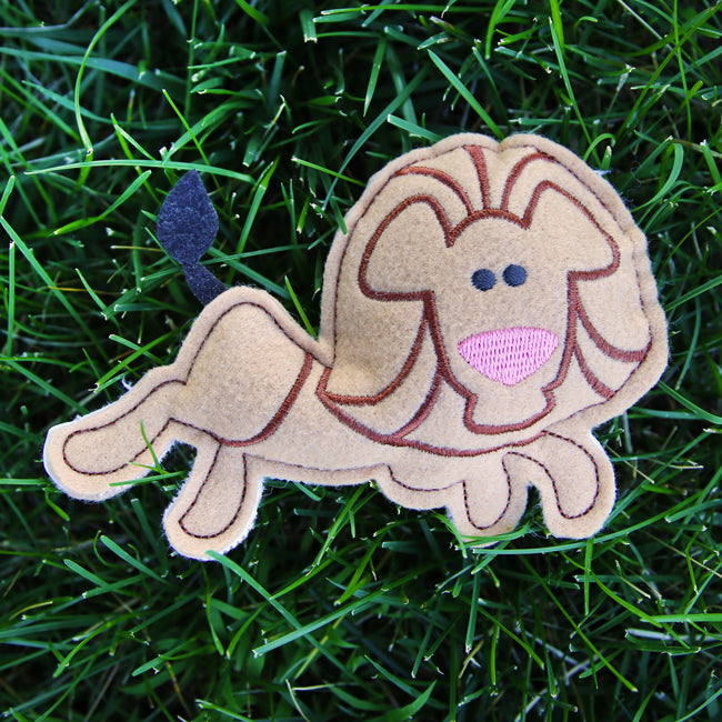 Safari Lion Stuffie (In-the-Hoop)