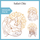 A Safari Chic (Vintage) Design Pack
