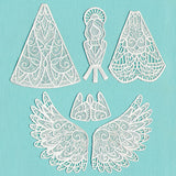 Organza Angel in 3D (Lace)
