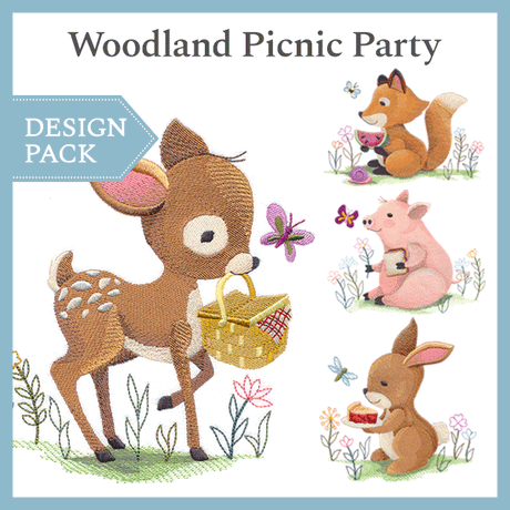 A Woodland Picnic Party Design Pack