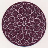 Chrysanthemum Coaster (In-the-Hoop)