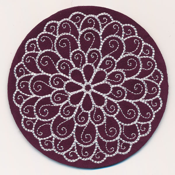 Chrysanthemum Coaster (In-the-Hoop)