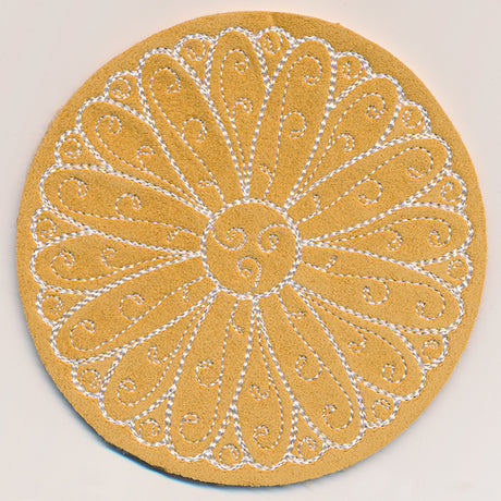 Daisy Coaster (In-the-Hoop)