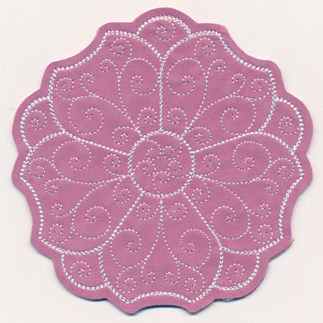 Wild Rose Coaster (In-the-Hoop)