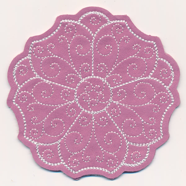 Wild Rose Coaster (In-the-Hoop)
