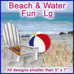 A Beach & Water Fun Design Pack