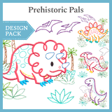 A Prehistoric Pals Design Pack
