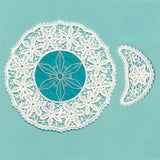 Snowflake Fabric Doily (Lace)