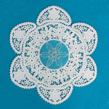 Snowflake Fabric Doily (Lace)