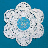 Snowflake Fabric Doily (Lace)