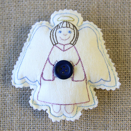 Christmas Stuffie - Angel (In-the-Hoop)