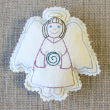 Christmas Stuffie - Angel (In-the-Hoop)