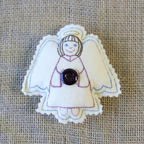 Christmas Stuffie - Angel (In-the-Hoop)