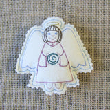 Christmas Stuffie - Angel (In-the-Hoop)