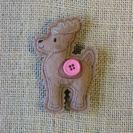 Christmas Stuffie - Reindeer (In-the-Hoop)