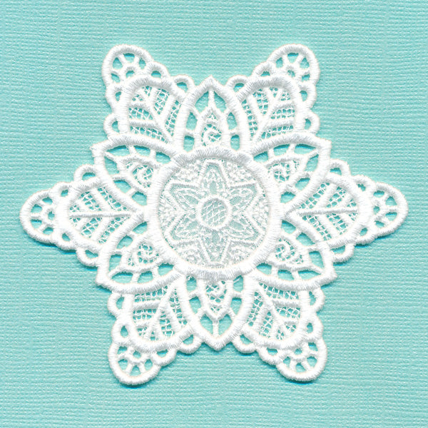 Organza Snowflake (Lace)
