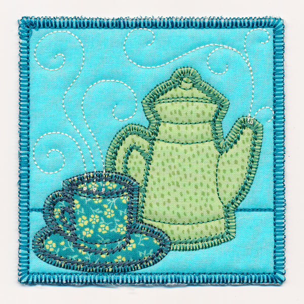 Coffee Mug Rug (In-the-Hoop)