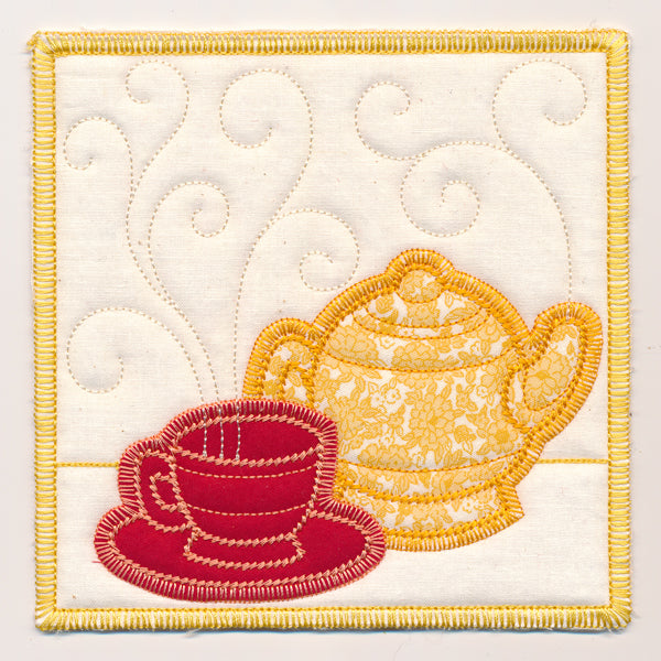 Tea Mug Rug (In-the-Hoop)