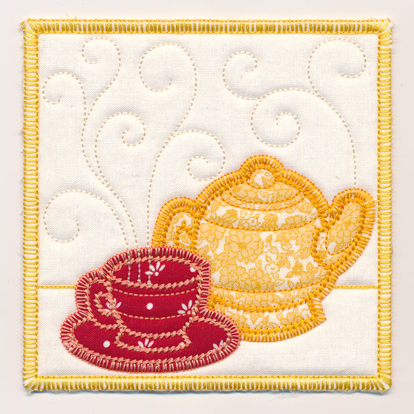 Tea Mug Rug (In-the-Hoop)